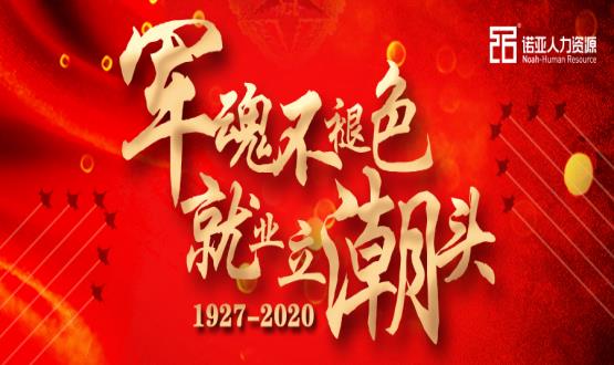 軍魂不褪色，就業(yè)立潮頭！熱烈慶祝中國人民解放軍建軍93周年！